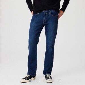 PAIGE Mens Normandie Parnell Jean Straight Leg Dark Wash Sz 29